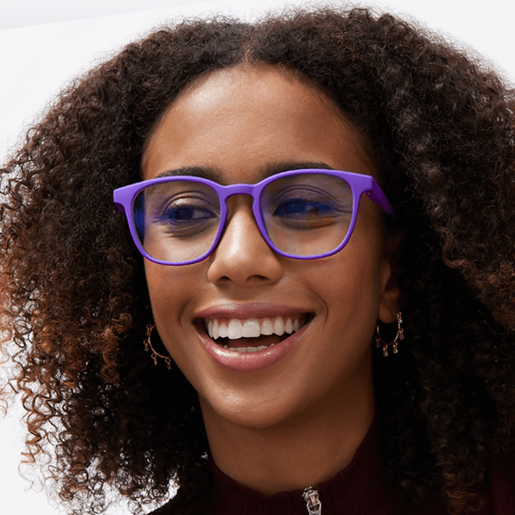 Kolkata Knightriders Violet Full Rim Lenskart Hustlr Eyeglasses at